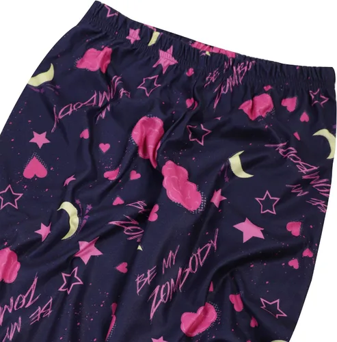 Miniatura 4 de Disney Girls' 2-Piece Loose-fit Pajamas Set