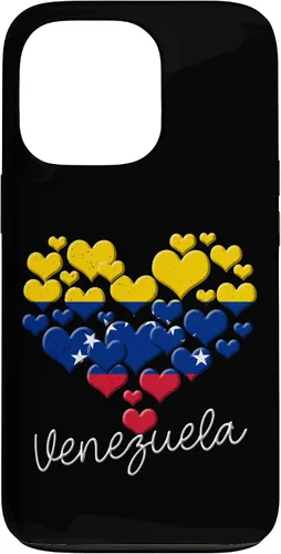 Miniatura 10 de Funda para iPhone 17 con diseño de corazón hispano con bandera venezolana con orgullo de Venezuela