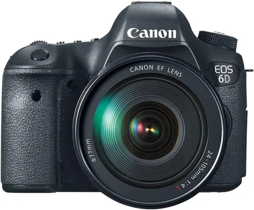 Canon EOS 6D 20.2 MP CMOS Cámara digital SLR con pantalla LCD de 3.0 pulgadas y lente EF 24-105mm f/4L IS USM - Habilitado para Wi-Fi
