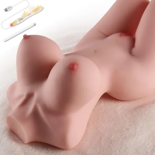 Miniatura 2 de Muñeca sexual de tamaño real para hombres, masturbador masculino con pechos grandes, culo de coño realista, muñeca sexual de torso