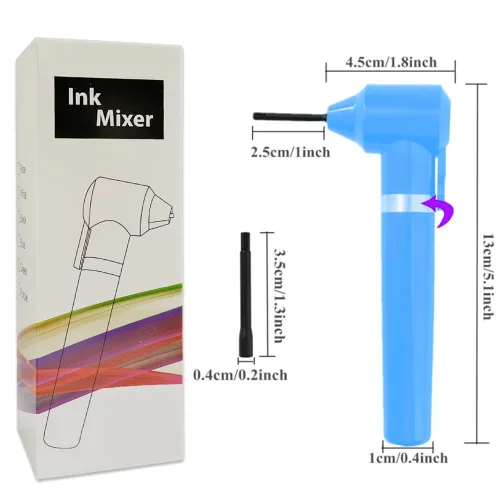 Miniatura 4 de Máquina mezcladora de tinta de tatuaje, maquillaje de pigmentos, herramienta de suministro de color de uñas, máquina agitadora de 100 varillas