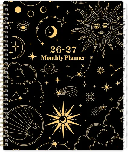 Planificador Mensual 2026-2027 - 9'' x 11'', Planificador de Calendario Mensual 2026-2027, ENE. 2026 - DIC. 2027, Calendario Grande de 2 Años para