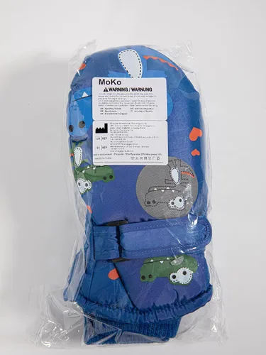 Miniatura 9 de MoKo Manoplas de esquí para niños, guantes de esquí aislados impermeables para niñas y niños, guantes de nieve de invierno para niños