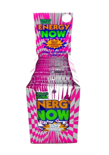 Energy Now Ginkgo Biloba Precios al por mayor 24 paquetes por caja