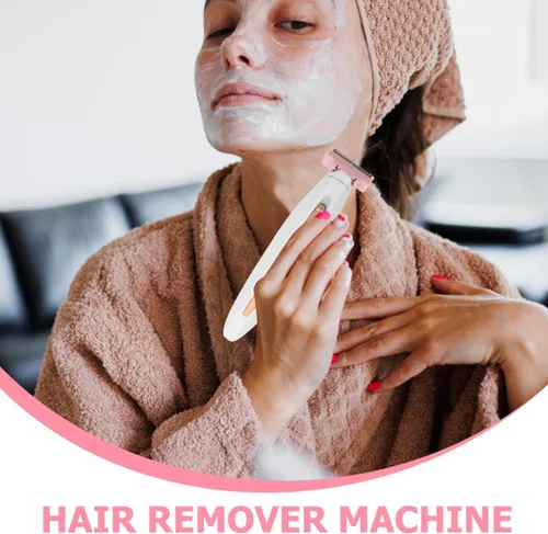 Miniatura 3 de FOMIYES 1 Unidades Dispositivo de Eliminación para Mujeres Portátil Depilador Cuerpo Dehairing Herramienta para Piernas Brazos Axilas Bikini Línea