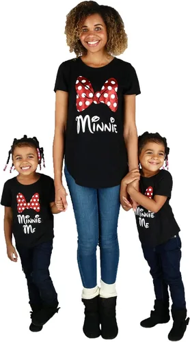 Miniatura 3 de Disney Minnie Mouse Glitter Bow - Camiseta para mujer