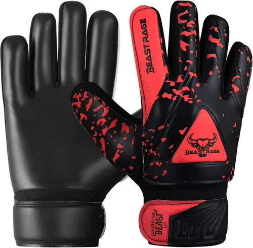 Miniatura 10 de BEAST RAGE Guantes de portero para niños con soporte de agarre, guante de fútbol juvenil, guante de fútbol para niños, guante de fútbol para niños
