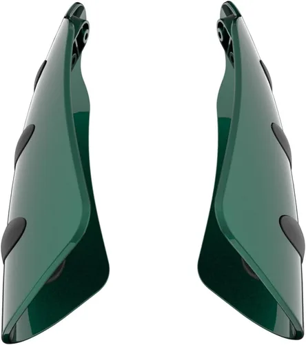 Miniatura 6 de Advanblack Protectores de mano Road Glide 2024 Alpine Green para Harley Touring y Softails