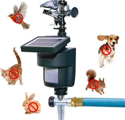 Miniatura 8 de [Actualizado 2025] Yardeen - Aspersor solar con sensor de movimiento, rociador de agua ajustable para jardín con estaca. Se puede seleccionar
