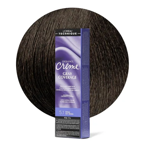 Miniatura 13 de L'Oréal Technique Excellence Crème Permanent Hair Color Long-Lasting Hair Dye Rich Formula with No-Drip Application Superb Gray Coverage For