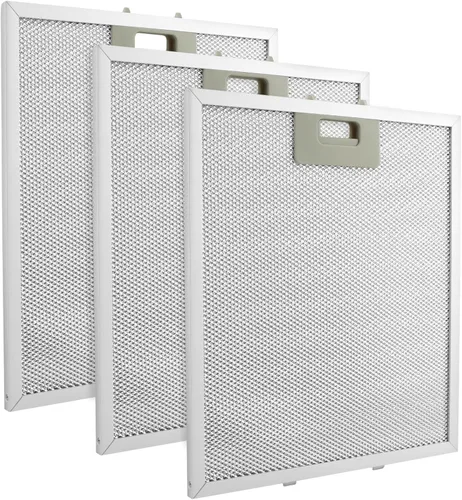 W10169961A - Filtro de campana extractora de 5 capas, color plateado, filtro de grasa de campana de malla de aluminio de 10.5 x 12 pulgadas, apto