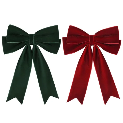 Miniatura 11 de 2 piezas de broches de cinta de terciopelo con lazos de pelo marrones, broches grandes de cocodrilo de otoño, accesorios para el cabello