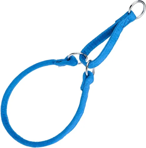 Miniatura 6 de Comfort - Collar martingala redondo de microfibra para perros (ancho 1/2 pulgadas de largo, 24 pulgadas), color negro