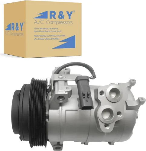 RYC Compresor de aire acondicionado automotriz IG389 (se adapta a Chrysler 300 3.5L 2007-2010; se adapta a Dodge Charger 3.5L 2007-2010; se adapta a