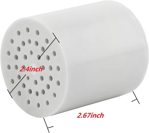Miniatura 2 de Cartuchos de filtro de agua de ducha universales de 15 etapas para todos los sistemas de ducha similares, reduce los productos químicos y el cloro