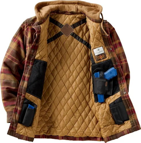 Miniatura 3 de Legendary Whitetails Maplewood - Chaqueta tipo camisa con capucha para hombre