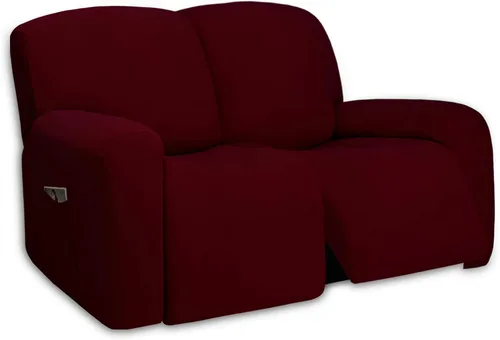 Miniatura 143 de PureFit - Funda superelástica con bolsillo p/protección de sofá/sillón - Suave cubierta de elastano antideslizante, lavable, c/base elástica, apta