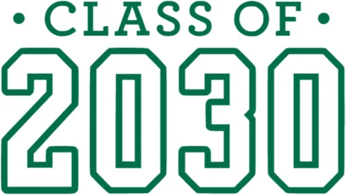Miniatura 33 de Class of 2030 Iron On Decal, Senior Class Shirt Patch, Heat Transfer, HTV Graphic Tshirt Sticker, DIY Crafts, Pick Size Color, Iron-On Almost Gold