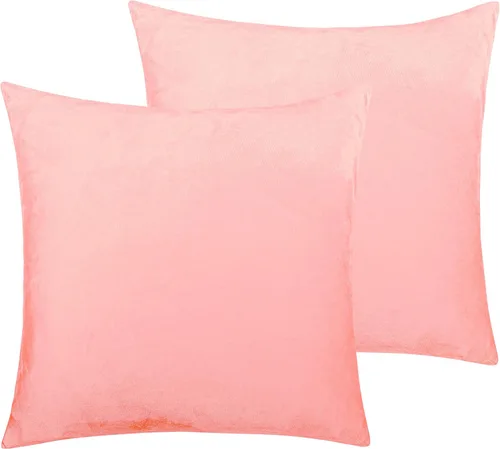 Miniatura 54 de NTBAY - Fundas de almohada de terciopelo con cierre para niños pequeños, 2 unidades, acogedoras, de lujo, de franela y felpa, para viajes, 33 x 46