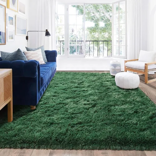 Miniatura 82 de Alfombras de Pasillo para Dormitorio 2x6 pies Alfombras de Pasillo para Pasillos Antideslizantes Suaves de Pelo Largo Alfombra de Cabecera, Alfombra
