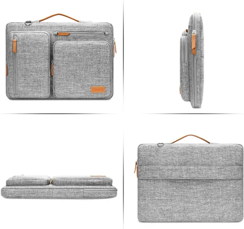 Miniatura 7 de MOSISO Bolsa de hombro protectora 360 para laptop, bolsas de computadora de 15-15.6 pulgadas compatibles con MacBook Pro de 16 pulgadas, HP, Dell