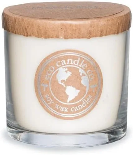 Miniatura 32 de Eco Candle Co. Vela Reciclada, Gardenia y Guayaba, 6 oz. – Aromas de Gardenia, Jazmín, Guayaba y Verdes Tropicales – 100% Cera de Soja, Sin Plomo