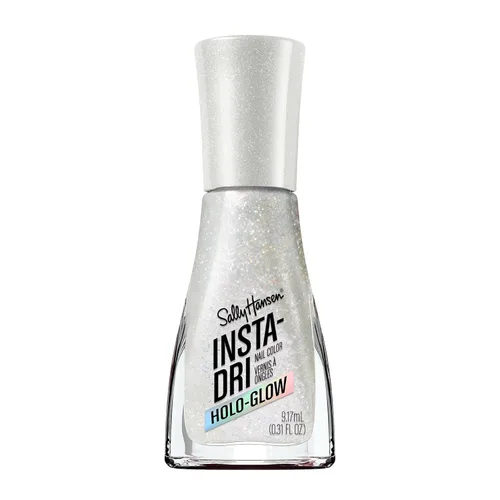 Miniatura 40 de Sally Hansen Insta-Dri Esmalte de uñas Secado rápido, larga duración, brillo sin rayas Transparente, Brillo 104 centelleo, centelleo