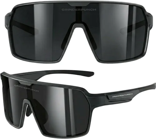 grinderPUNCH Lentes de sol deportivos polarizados para hombres y mujeres, con protección UV, para béisbol, correr, ciclismo, esquí y pickleball