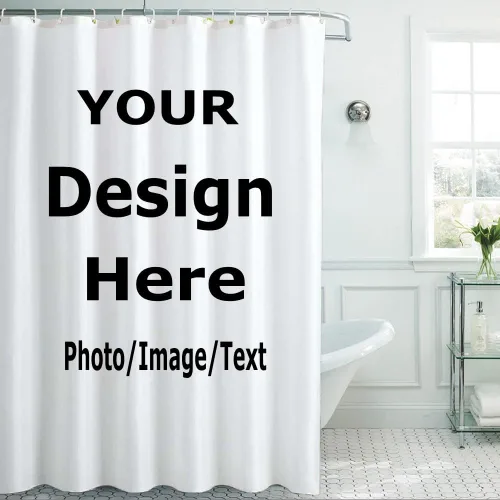 Miniatura 12 de Cortina de ducha de tela impermeable con diseño de margaritas blancas y flores blancas para baño, decoración bohemia de baño con 12 ganchos