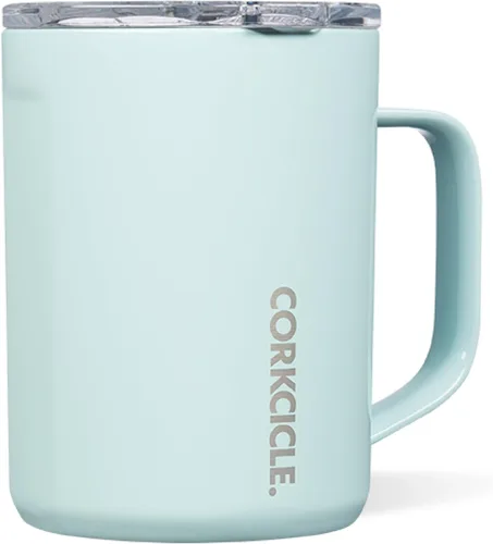 Miniatura 21 de Corkcicle Taza de Café Clásica - Acero Inoxidable con Triple Aislamiento para Viajes - Tapa a Prueba de Roturas - Mantiene la Bebida Caliente por