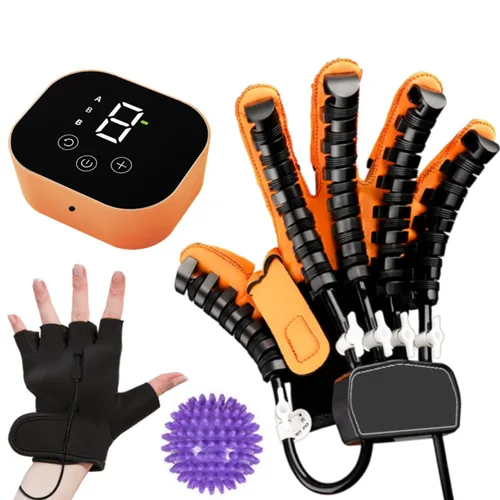 Guante de rehabilitación con robot para accidente cerebrovascular, equipo robótico de recuperación de mano para accidente cerebrovascular,