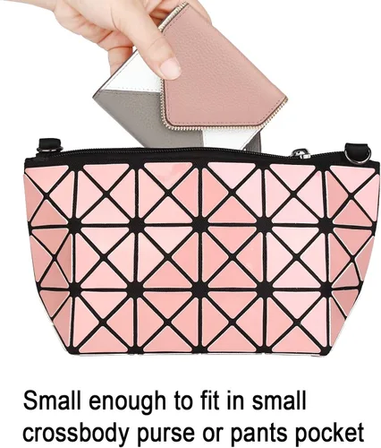 Miniatura 6 de Lavemi Carteras compactas de cuero ultrafinas y pequeñas para mujer, con bloqueo RFID, tarjetero para tarjetas de crédito
