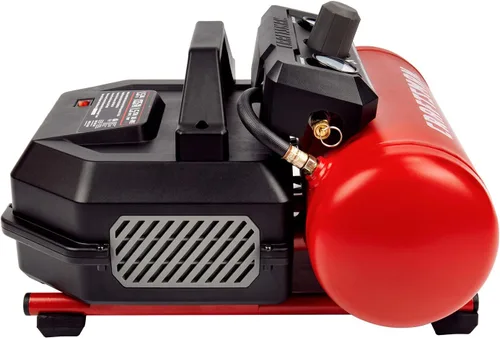 Miniatura 5 de Craftsman Compresor de aire portátil de 1.5 galones, 3/4 HP, 1.5 CFM@90PSI, máximo 125 PSI, sin aceite, compresor de aire ligero para taller