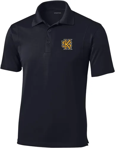 Miniatura 38 de Polo atlético de micro piqué NCAA para hombre Prime con cuello propio