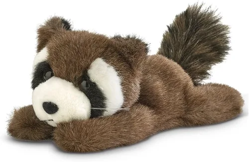 Bearington Reilly - Juguete de peluche de mapache realista de 8 pulgadas con piel suave y detalles realistas, adorables peluches y rellenos de