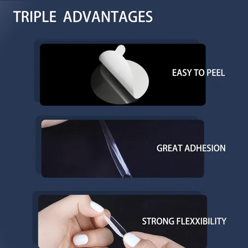 Miniatura 4 de Masilla de montaje para pósteres, puntos adhesivos de doble cara, masilla de museo, puntos adhesivos extraíbles para globos, colgar en la pared