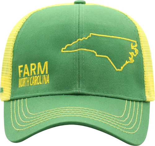Miniatura 4 de John Deere Gorra de béisbol con logotipo y malla trasera con contraste, para hombre