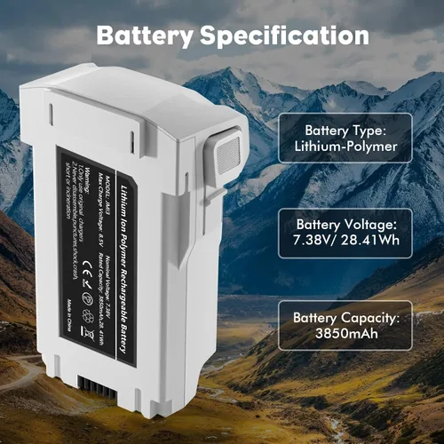 Miniatura 5 de Mini3/Mini 3 Pro Batería de vuelo inteligente Plus para DJI Mini3/Mini 3 Pro, 3850mAh 47 Minutos de tiempo de vuelo (Batería de la serie Mini 3*1)