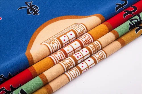 Miniatura 6 de Funda universal de Mahjong/Paigow/Tarjeta/Mesa de Juegos, alfombrilla roja 31.5" x 31.5" (80cm x 80cm)