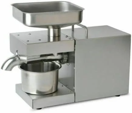 aceite de oliva automático de la máquina de la prensa del aceite 1500W que presiona el exprimidor del extractor