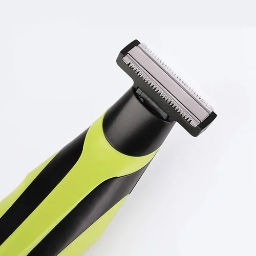Miniatura 2 de INVODA OneBlade - Cabezales híbridos de repuesto para recortadora y afeitadora eléctrica para hombres, impermeable, húmedo y seco (paquete de 1)