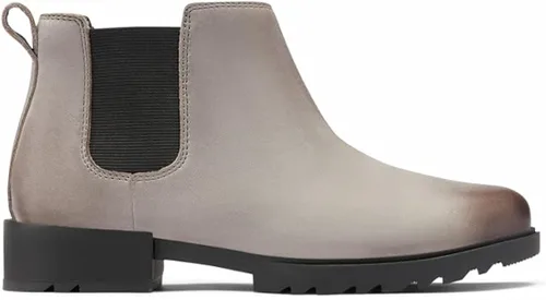 Miniatura 2 de SOREL Botas Chelsea Emelie II para mujer, botas de lluvia de cuero impermeables