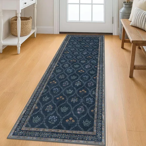 Miniatura 26 de KILOCOCO Alfombra de Pasillo 2x6, Alfombra de Pasillo Marroquí Súper Suave Lavable para Pasillo de Entrada, Alfombra de Cocina de Pasillo de Lana