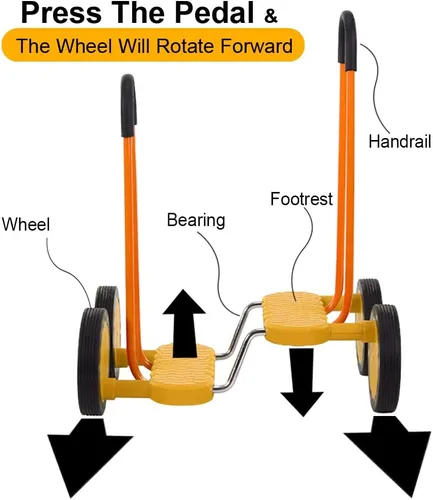 Miniatura 5 de Bicicleta de pedal de equilibrio para niños, vehículo de entrenamiento Hoverbard, scooter de ejercicio de equilibrio de confianza en uno mismo