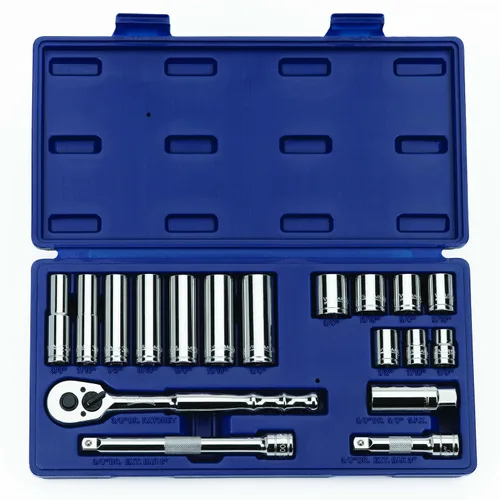 Miniatura 5 de Williams JHW50666 Juego de herramientas de 47 piezas de 3/8 pulgadas con estuche compacto, 6 y 12 puntos SAE y métrico
