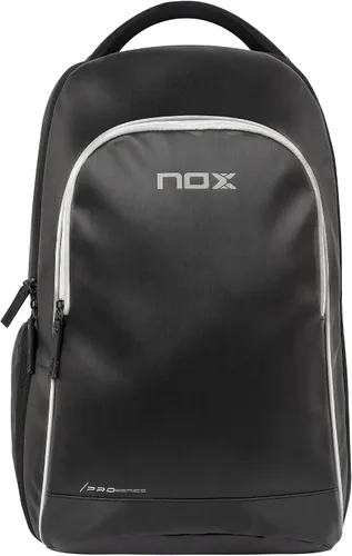 NOX Padel Backpack PRO SERIES | Protección acolchada para raqueta y portátil de capacidad 28L | Bolsillo ventilado para calzado y correas acolchadas