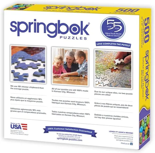 Miniatura 3 de Springbok - Rompecabezas de 500 piezas de hilos coloridos