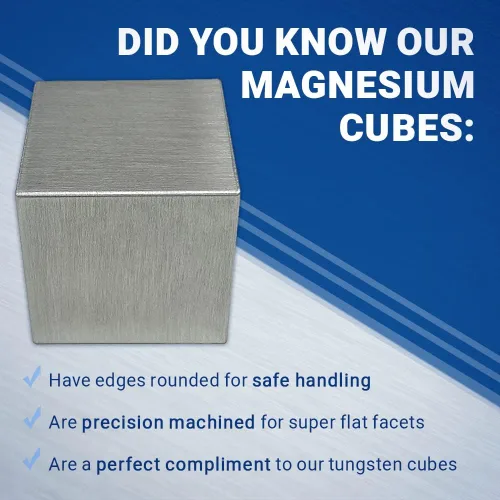Miniatura 6 de Cubo de magnesio de 4 pulgadas, tamaño más grande