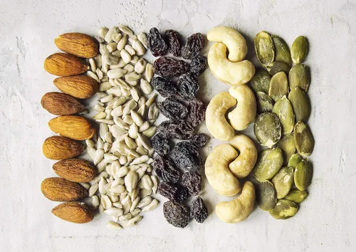 Miniatura 5 de Food to Live Mezcla orgánica de semillas crudas, nueces y pasas, 8 onzas, mezcla de frutos secos crudos sin OMG que contiene almendras, anacardos