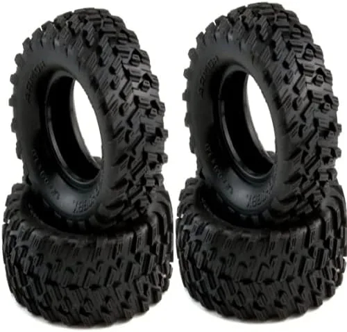 Miniatura 5 de Powerhobby 24 1.0" Micro Rock Crawler Neumáticos (4) 124 Axial SCX24 Carisma MSA-1E Associated Enduro24 RCW4D Rascal (MT10)